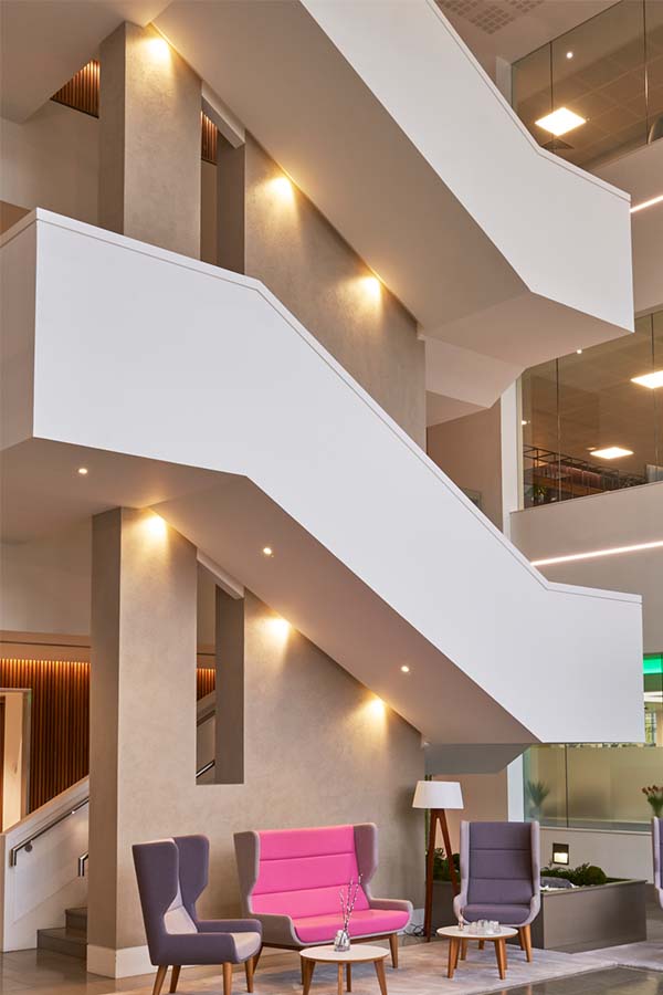 office stair case